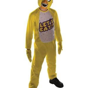 Five Nights At Freddys Girls Chica Halloween Costume - Large