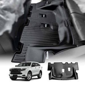 3D Heavy Duty All Weather Car Mat Floor Liner Third Row Seat for Isuzu MU-X MUX 2022-Onwards