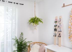DIY Advice Image - How to hang indoor plants from the ceiling. G Drive blob storage upload.