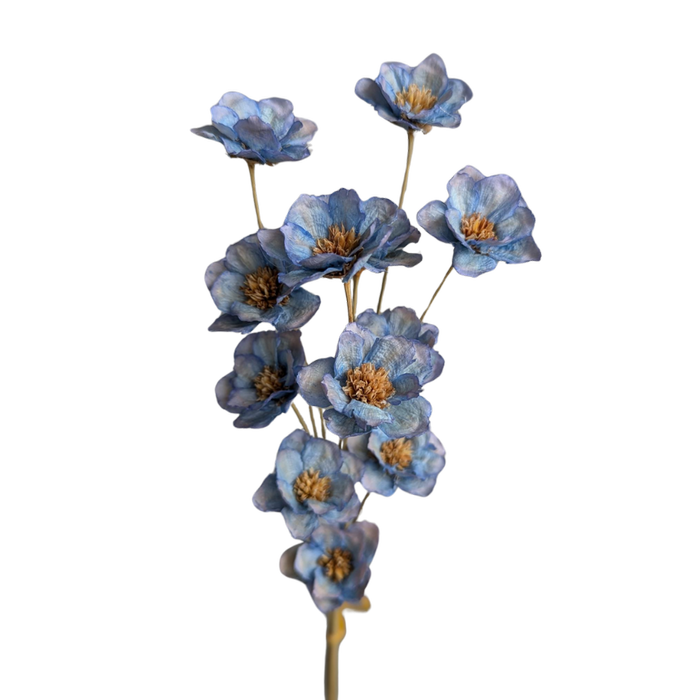 Blooms Of Joy 30cm Blue Sola Anemone Flowers