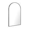 Barelli 900 x 600mm Signature High Specification Forma Arch Gun Metal Grey Framed Mirror