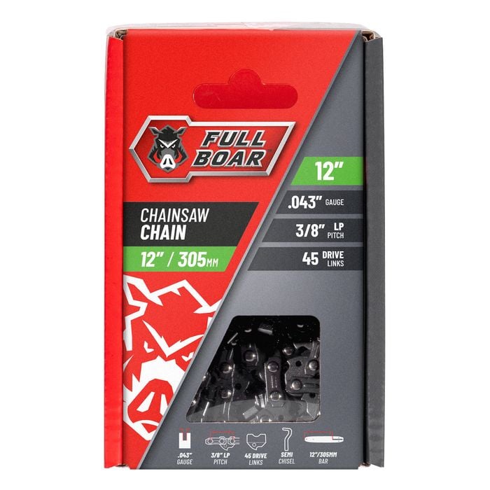 Full Boar 12" / 305mm Chainsaw Chain FBCSC-124345