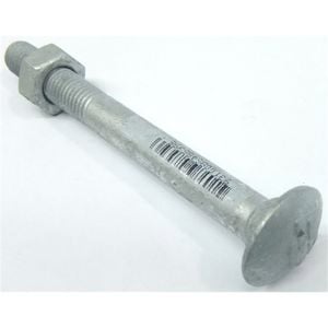 Zenity Bolt & Nut Coach Head M 8x130mm Galv