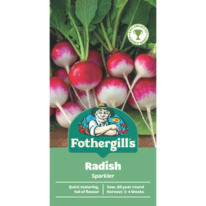 Fothergill's Sparkler Radish Vegetable Seeds