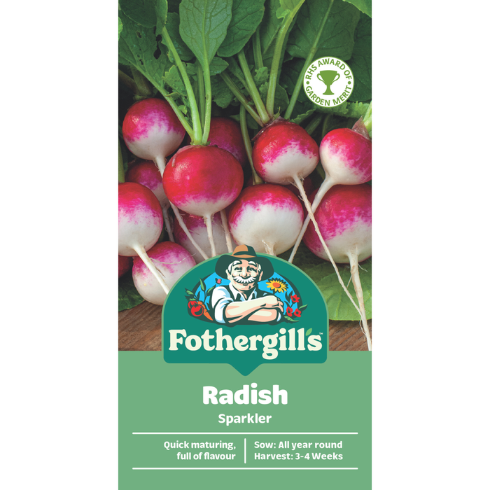 Fothergill's Sparkler Radish Vegetable Seeds