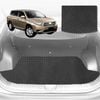 6D Diamond Car Boot Mat for Toyota Kluger (XU50)2014-2020-Cargo Mat-Black-Outback GT