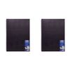 2x Jasart  A3 Wire Bound Visual Diary 60-sheets Writing Stationery Black/white