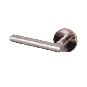 Sylvan Satin Nickel Plate Asti Passage Leverset