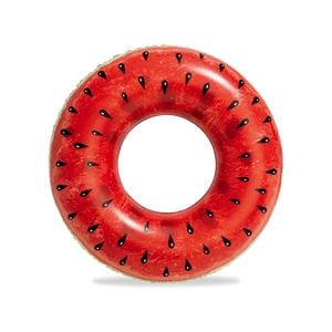 H20GO! 119cm Watermelon Inflatable Summer Fruit Ring