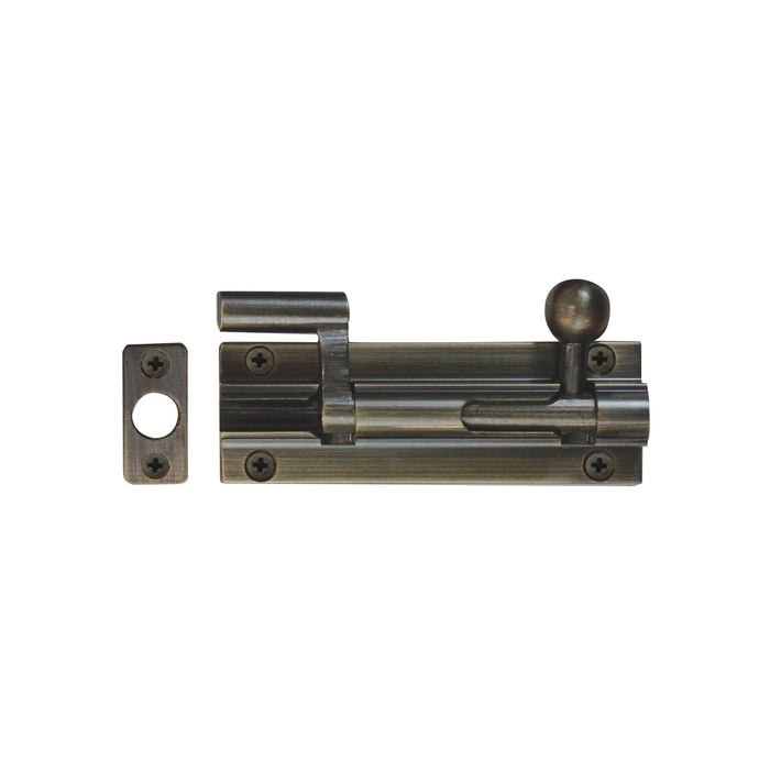 Windsor Brass 75mm Necked Barrel Bolt