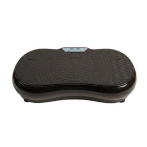 Social Hike Vibration Plate Exercise Platform - Vibrating Workout Machine Black