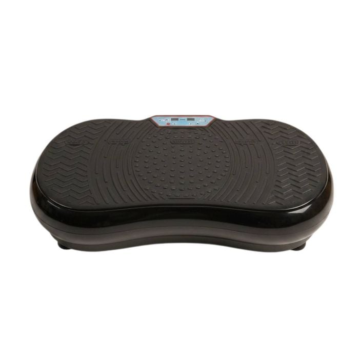 Social Hike Vibration Plate Exercise Platform - Vibrating Workout Machine Black