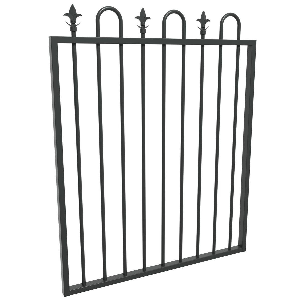 ProtectorAl 975 x 1200mm Monument Aluminium Loop And Spear Top Pool ...