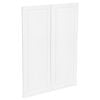 Kaboodle 900mm Vanilla Essence Heritage Medium Pantry Doors - 2 Pack