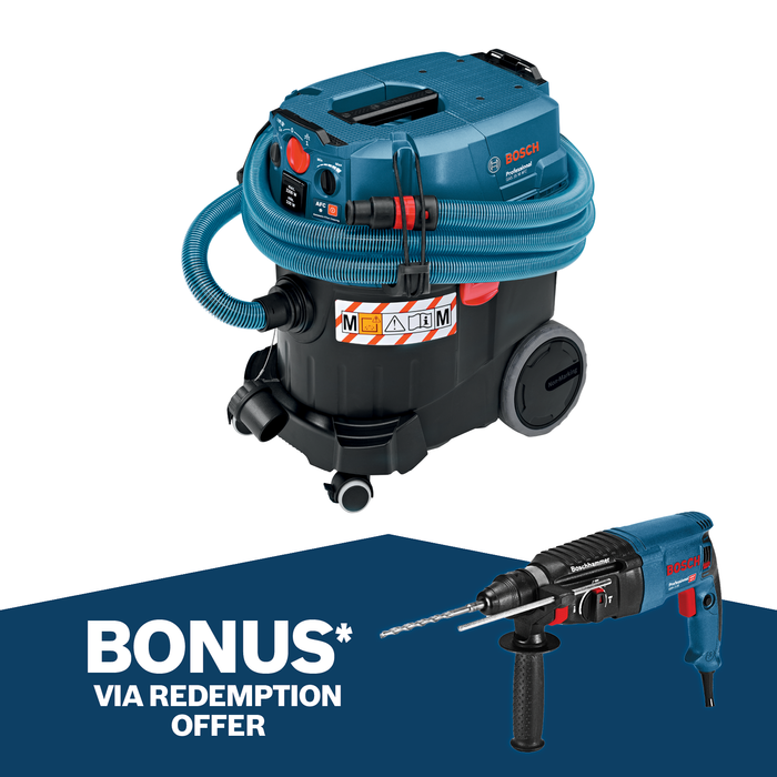 Bosch Blue 1200W 35L M-Class Wet And Dry Dust Extraction Vacuum
