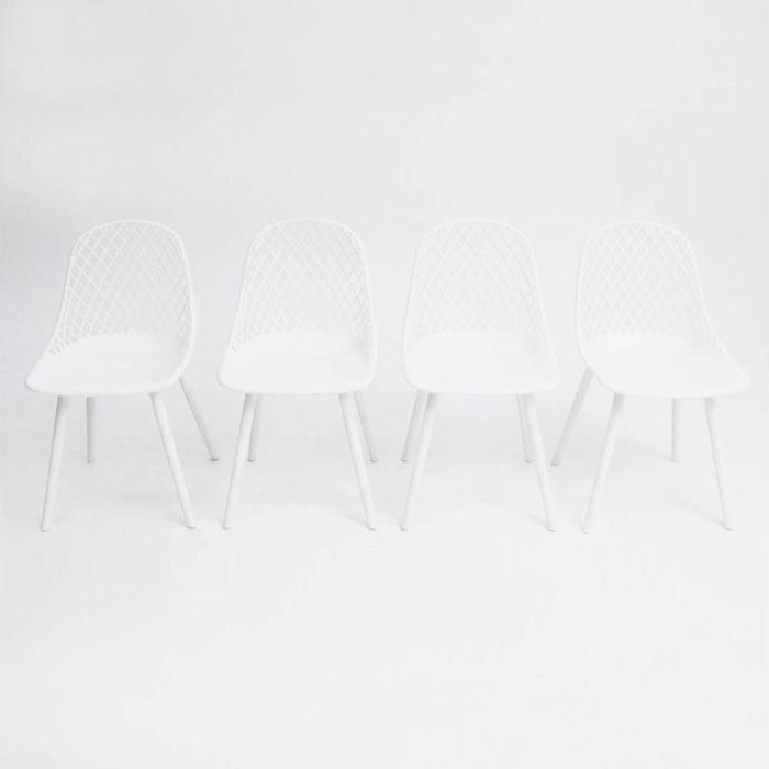 Persia Dining Chair 4pc - White