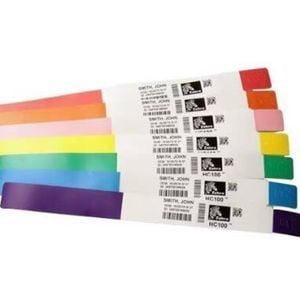 Zebra Z-Perform Multipurpose Label - 50.80 mm Width x 25.40 mm Length - Permanent Adhesive