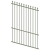 ProtectorAl 0350-1200W x 1800H Pale Eucalypt Spear Top Pool Fence Panel Raked Up to 15º