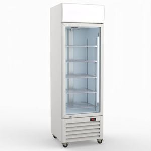 Thermaster 370L Single Glass Door Colourbond Upright Drink Fridge LG-370P