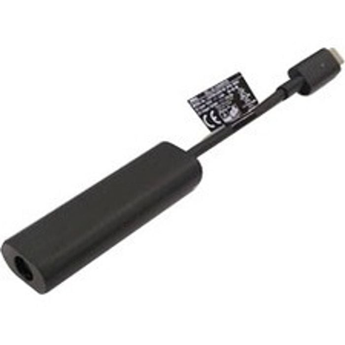 Dell 7.4mm Barrel To Usb-c Adpater - 1 X 7.4mm Barrel Power - Female - 1 X 24-pin Usb Type C Male