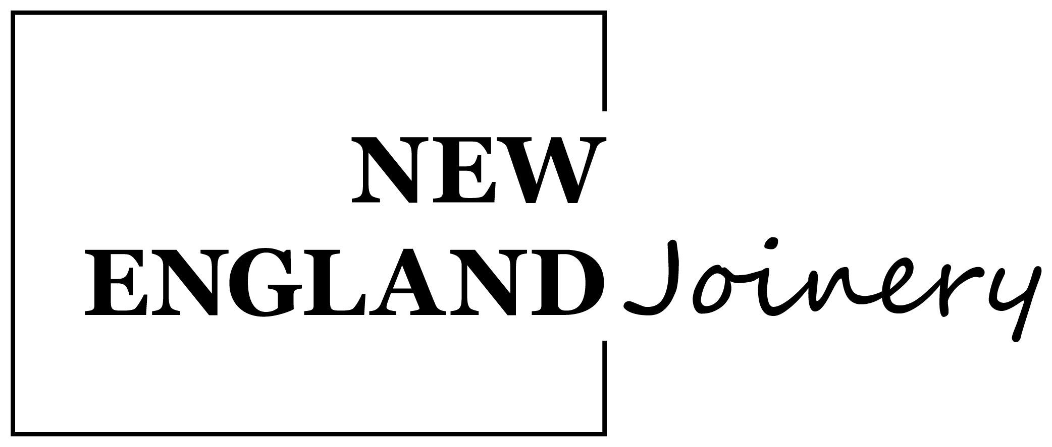 new England black and white logo