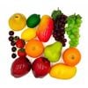 17 Pcs Artificial Fruit Set for Photography and Home Decor