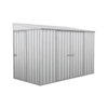 Absco Sheds 3.0 x 1.52 x 2.08m Zincalume Three Door Bike Shed