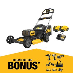 DeWALT 2 x18V XR 21" Push Mower - 5.0Ah Kit DCMWP134P2-XE