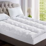Giselle Pillowtop Topper Bamboo Fibre Filling Mattress Topper - Single