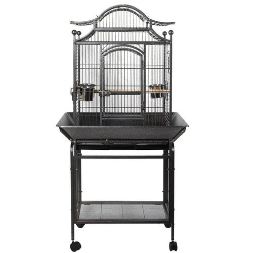 A closer look at Bird Aviary With Spinning Wheel For Birds Of Prey