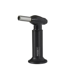 MasterPro Professional Blowtorch Silver & Black 16x9x20.5cm/40ml