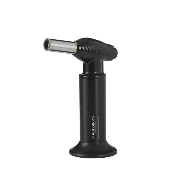 MasterPro Professional Blowtorch Silver & Black 16x9x20.5cm/40ml