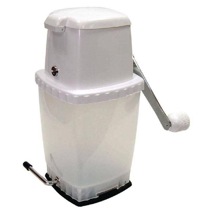 Beaumont Manual Ice Crusher White Barware Kitchenware