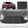 6D Diamond Car Boot Mat for Holden Acadia AC2018-2021-(3rd Row seats up/7 seater)-Cargo Mat-Black-Outback GT