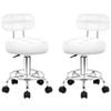 ALFORDSON Salon Stools White 2X