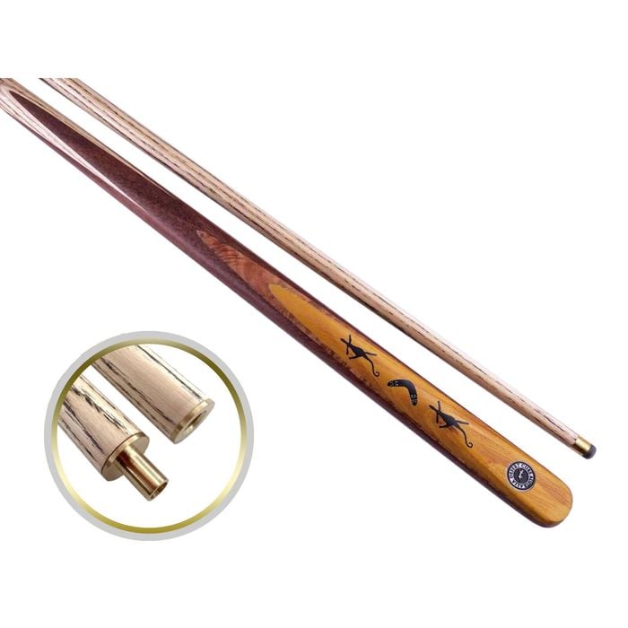 Desert Cue The Great Sandy Desert - 2 Pieces Jarra butt with 1 cotnkerberry splice
