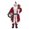 Gibson Gifts Red Santa Standing 120cm Home/Living Room/Office Display Decor