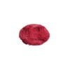 Long Hair Floor Rug Burgundy Round 80cm diameter