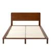 Zinus Double Bed Frame Arden Japandi Bamboo Natural Wood Bedframe Coastal Nordic