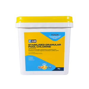 Hy-Clor Stabilised Granular Pool Chlorine 8kg