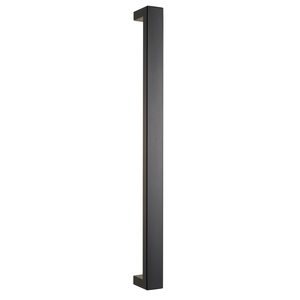 Schlage 600mm Matt Black Oblong Pull Handle