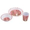 3pc Ashdene Playful Bunnies Garden Kids Dining Dinnerware Set