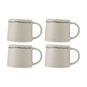 4PK Maxwell & Williams The Mug Club Indigo Blue Mug 330ml - Line