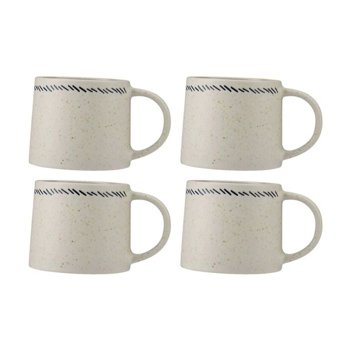 4PK Maxwell & Williams The Mug Club Indigo Blue Mug 330ml - Line
