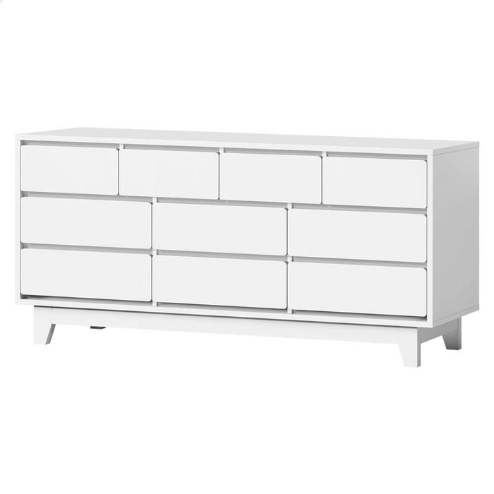 ALFORDSON 10 Chest of Drawers Storage Cabinet White