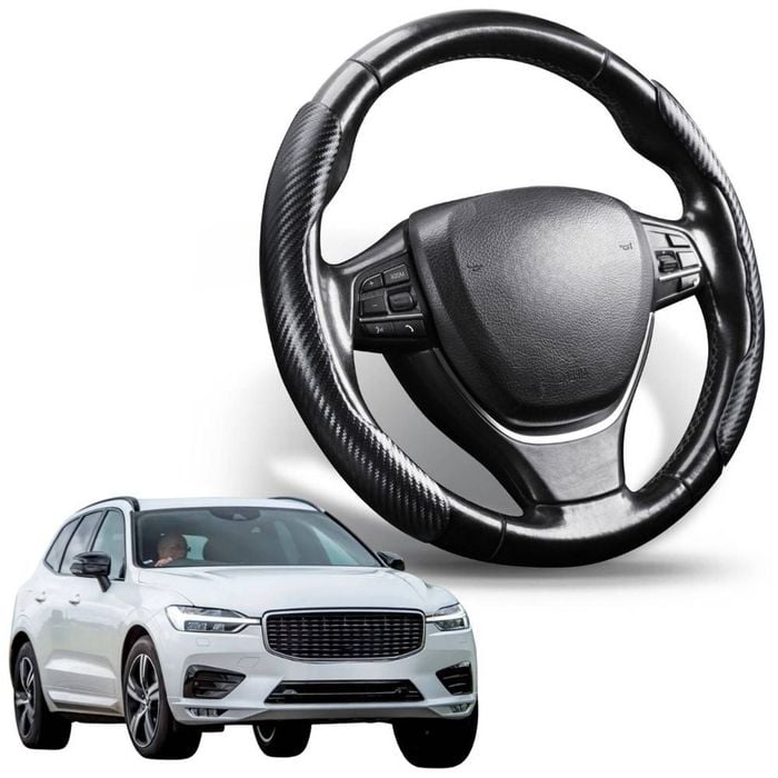 Segmented Steering Wheel Cover for Volvo XC60 2017 - Current Mk I Facelift, Mk II