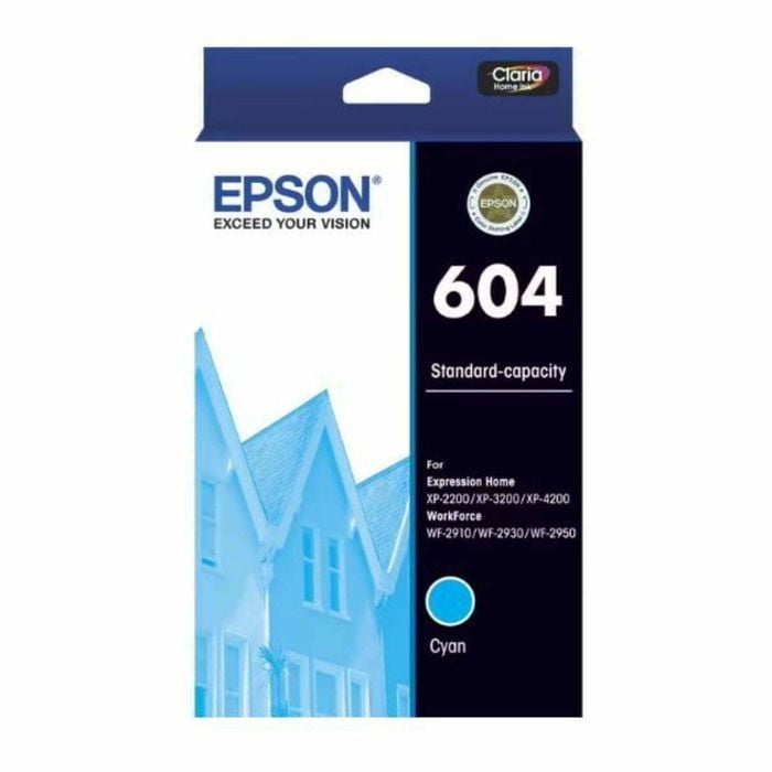 Epson Epson 604 Cyan Ink Cartridge Toner C13T10G292