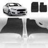 6D Diamond Car Floor Mats for Ford Falcon Ute 2008-2016-Front Set-Black-Outback GT