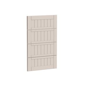 Kaboodle 450mm Cannellini Country 4 Drawer Panels