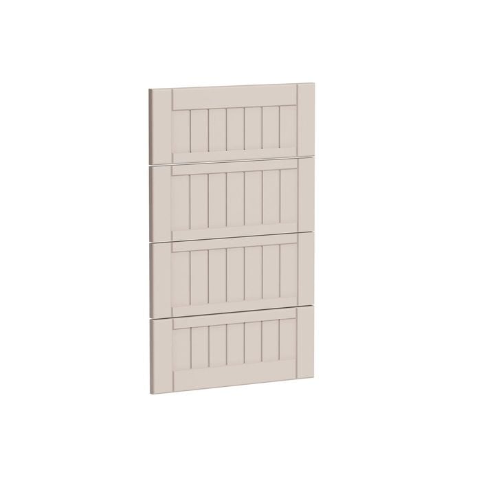 Kaboodle 450mm Cannellini Country 4 Drawer Panels